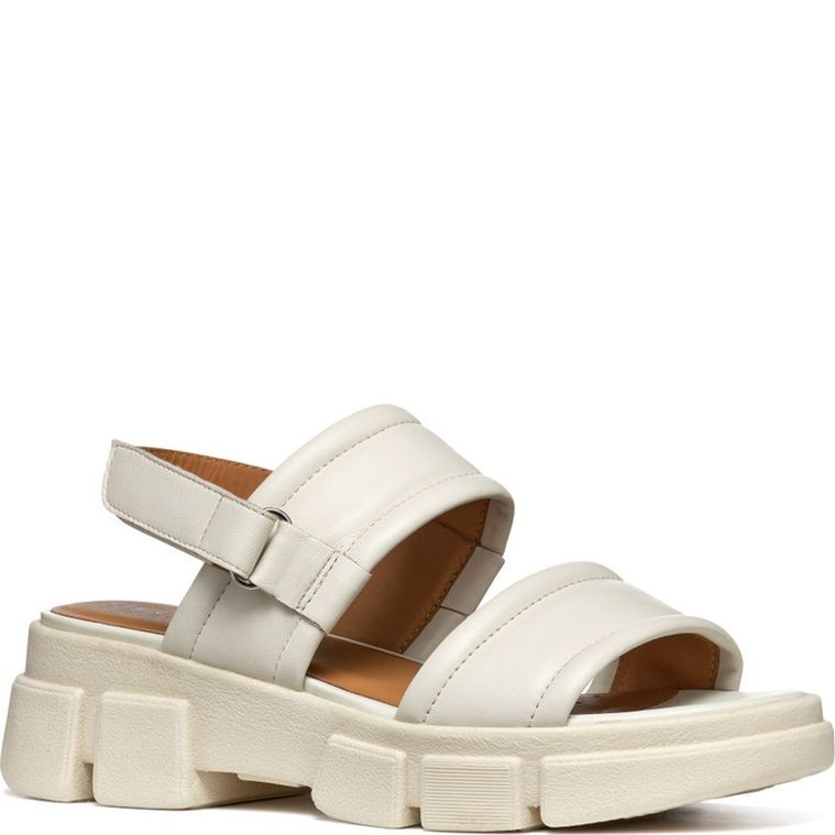 GEOX Basutės moterims, Smėlio, Lisbona sandals 2