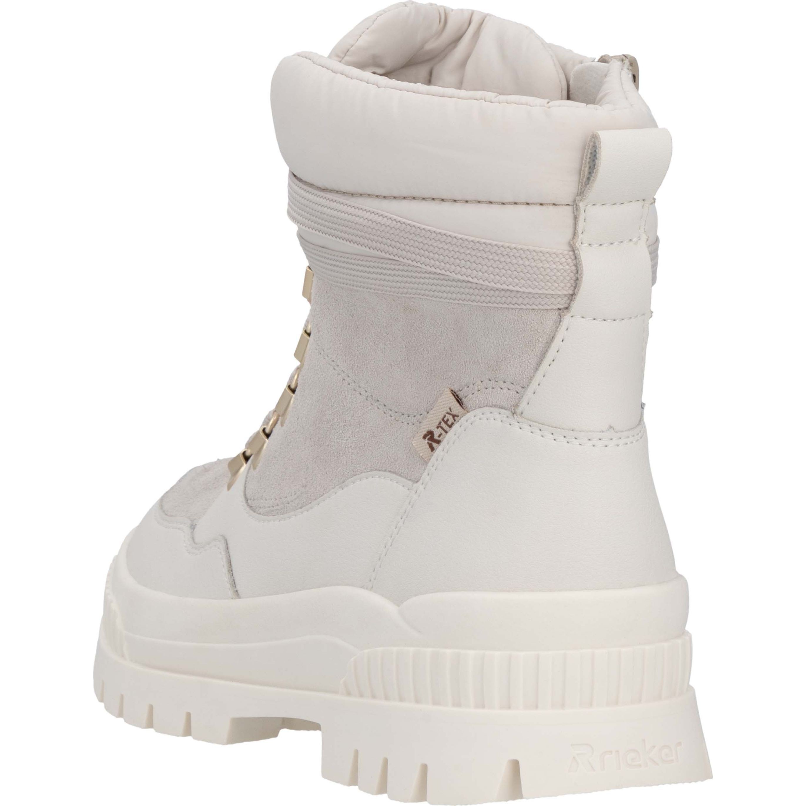 RIEKER EVOLUTION Aulinukai moterims, Balta, Ladies mid height boots 6
