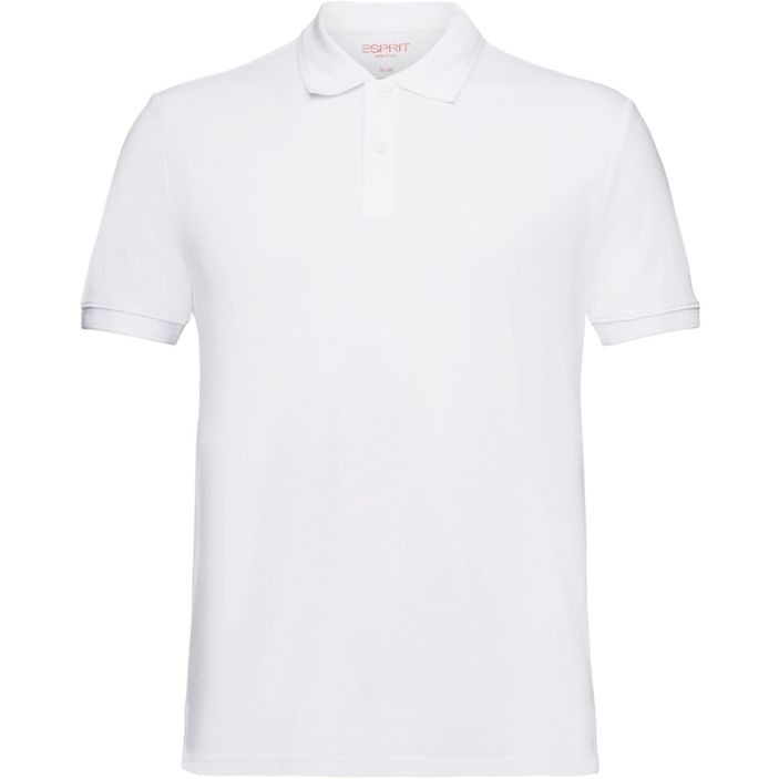 ESPRIT Polo marškiniai trumpos rank. moterims, Balta, Polo shirts short 1