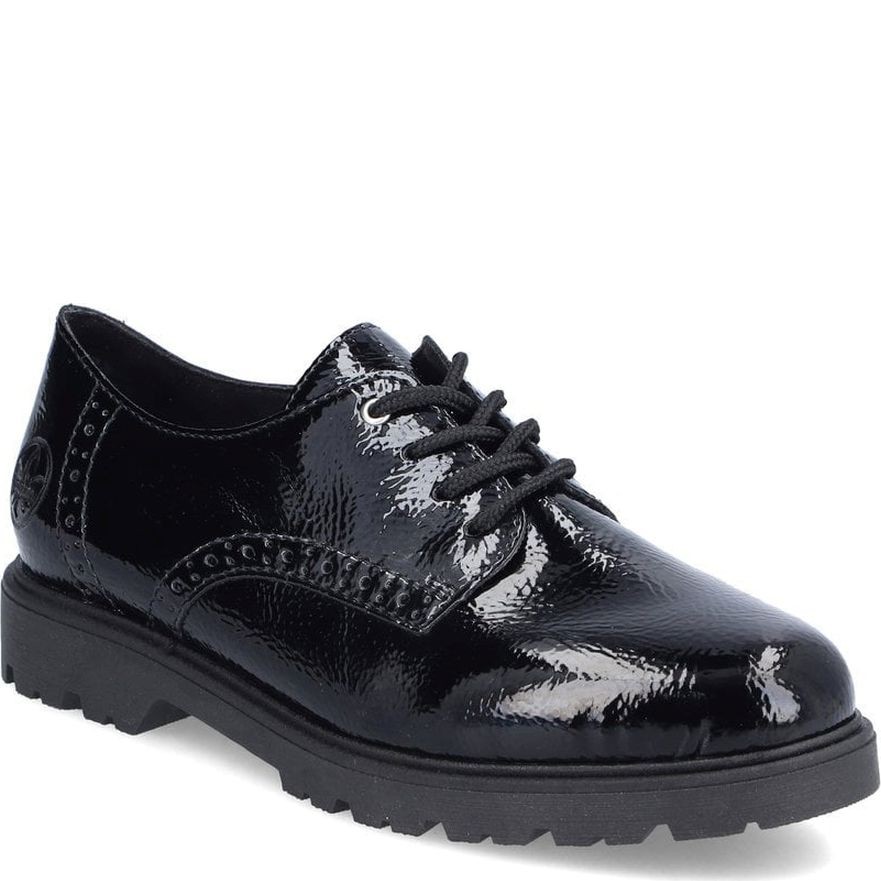 RIEKER Klasikiniai batai moterims, Juoda, Ladies shoes 1