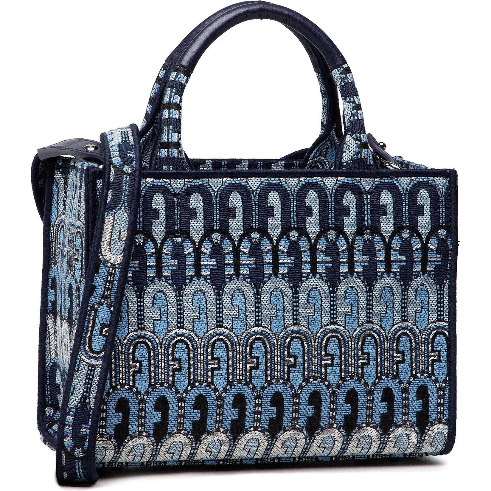 FURLA Pirkinių krepšys moterims, Mėlyna, Furla opportunity mini tote 2