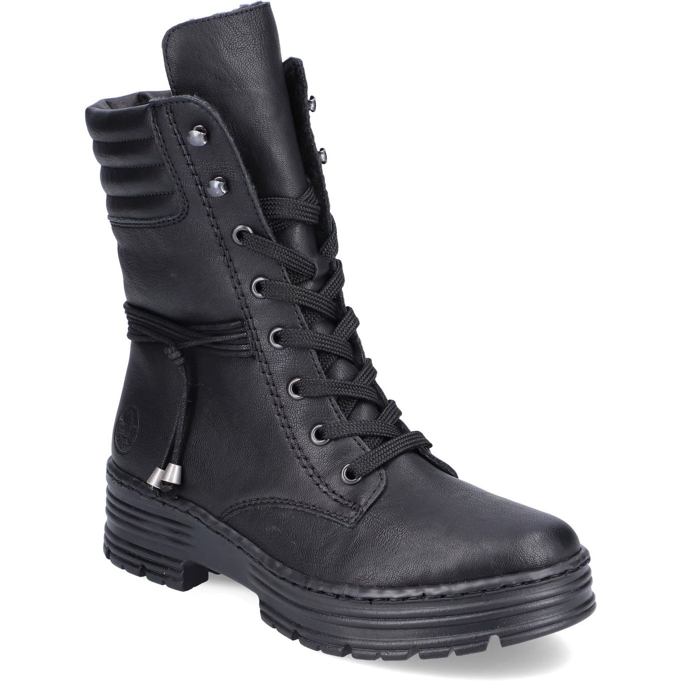 RIEKER Aulinukai moterims, Juoda, BOOTIES 1