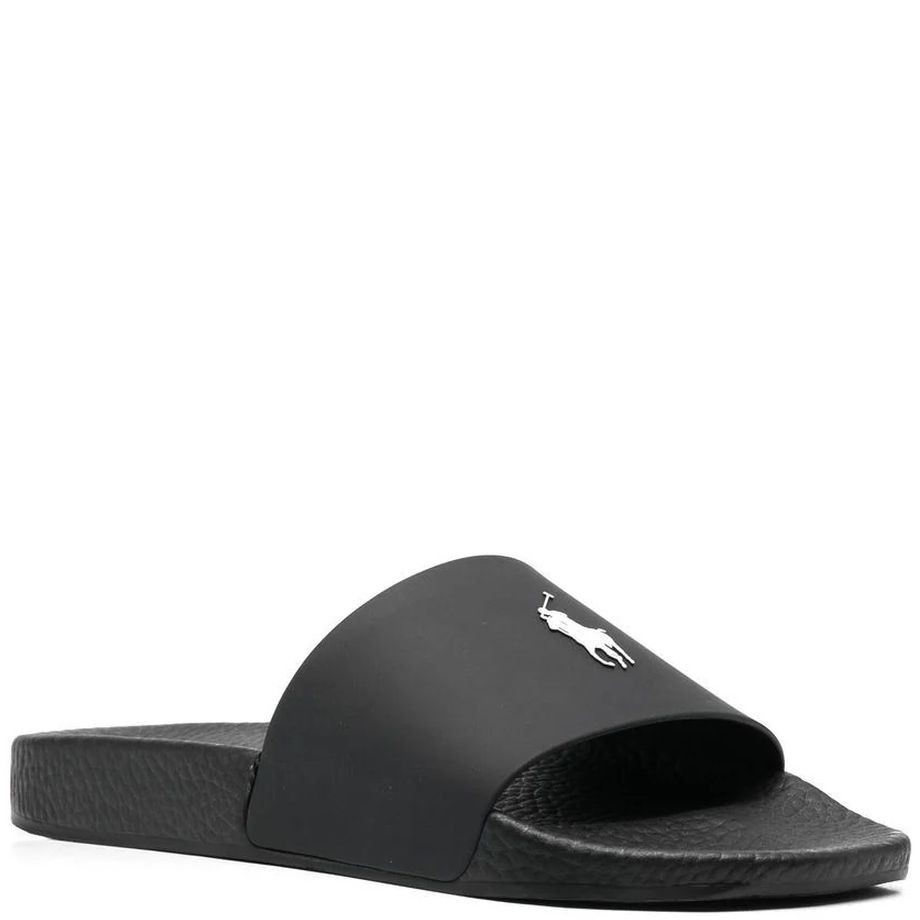 POLO RALPH LAUREN Šlepetės vyrams, Juoda, Polo slide 1