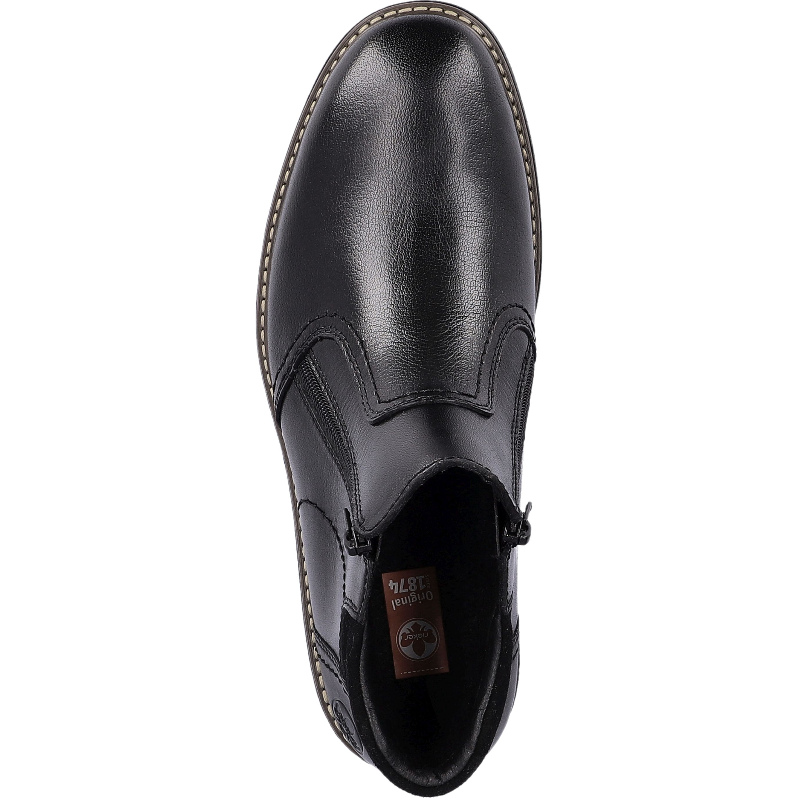 RIEKER Aulinukai vyrams, Juoda, BOOTIES 7