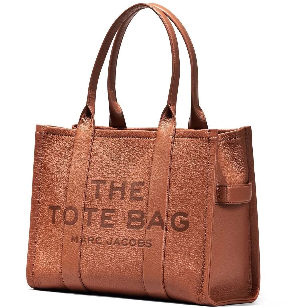 MARC JACOBS Pirkinių krepšys moterims, Ruda, The large tote 3