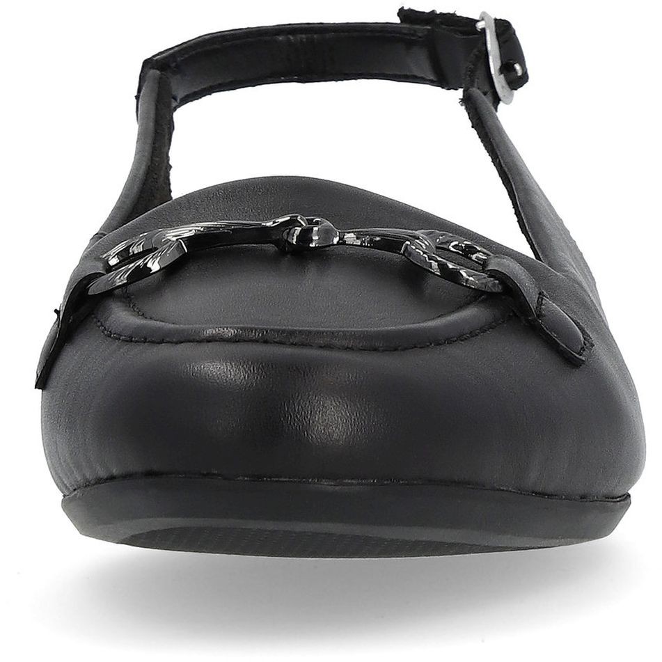 REMONTE Basutės moterims, Juoda, SANDALS 8