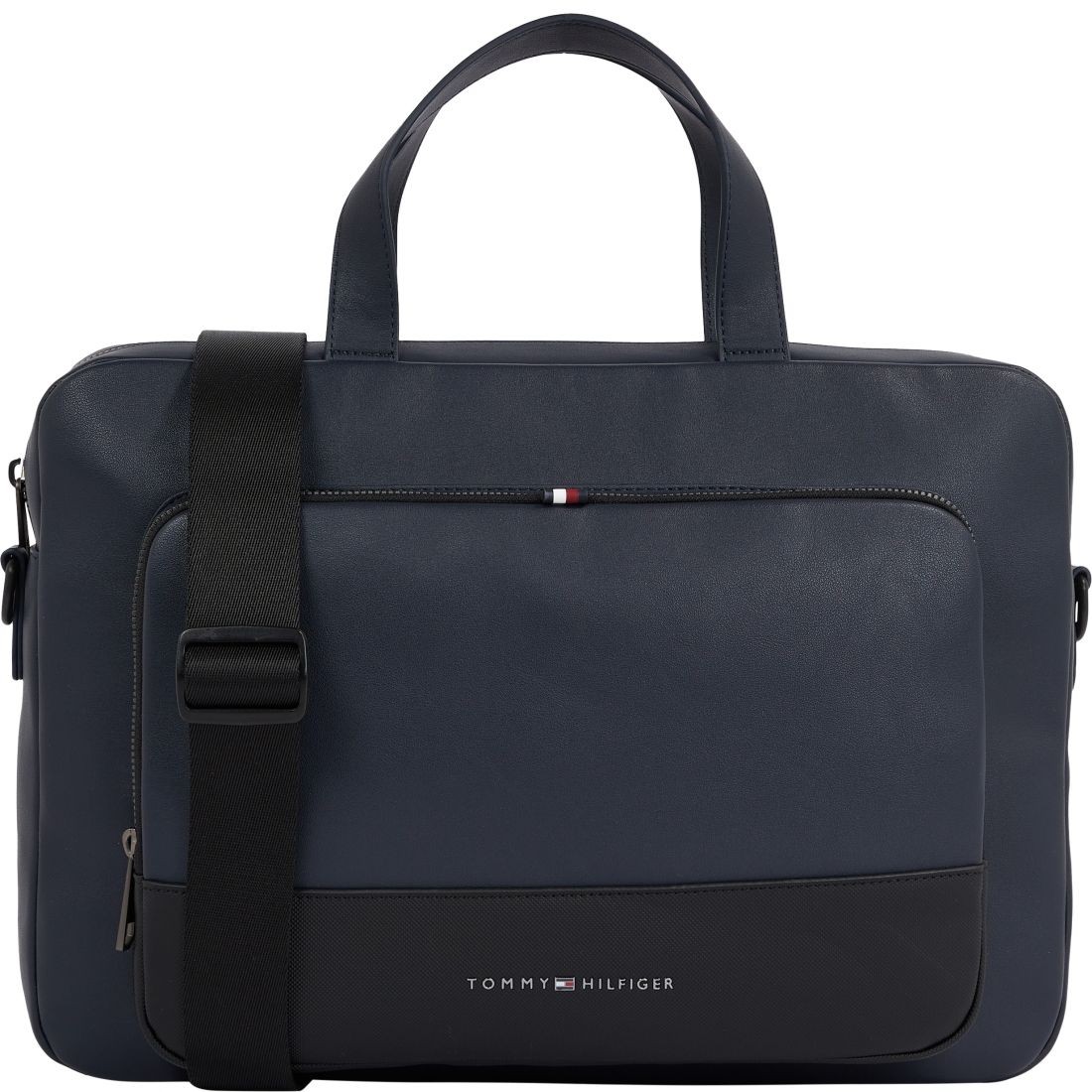 TOMMY HILFIGER Dėklas kompiuteriui vyrams, Mėlyna, Essential slim computer bag 1