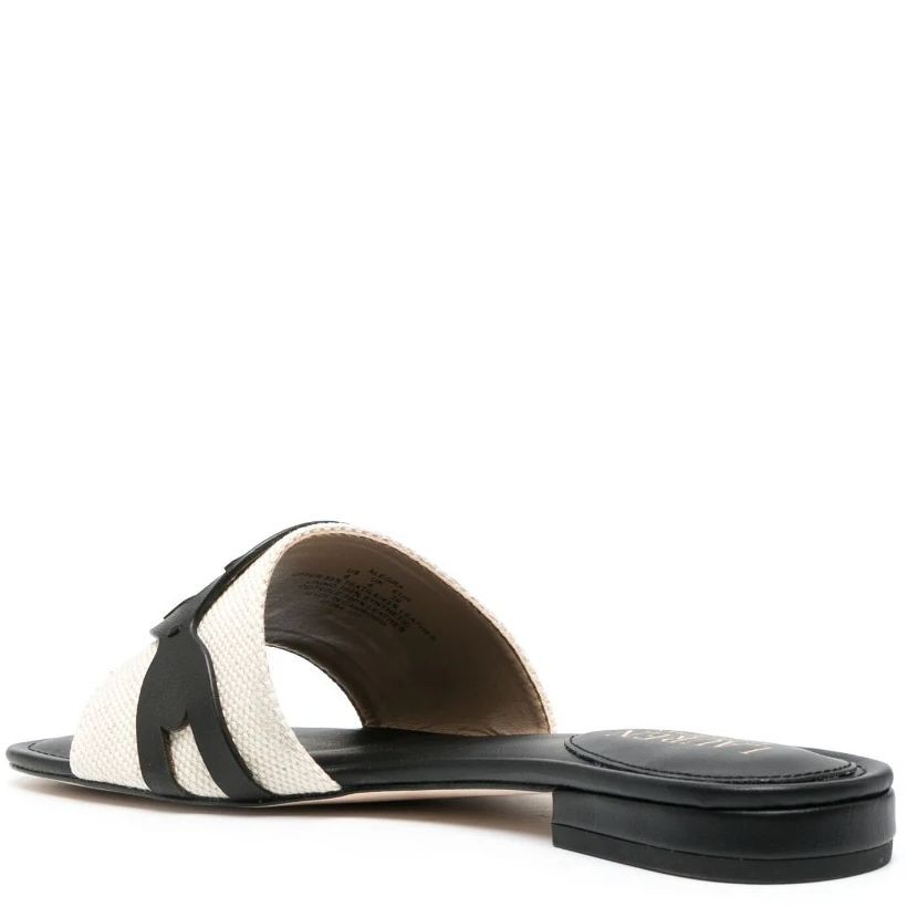 LAUREN RALPH LAUREN Šlepetės moterims, Kūno, Alegra canvas slide sandals 3