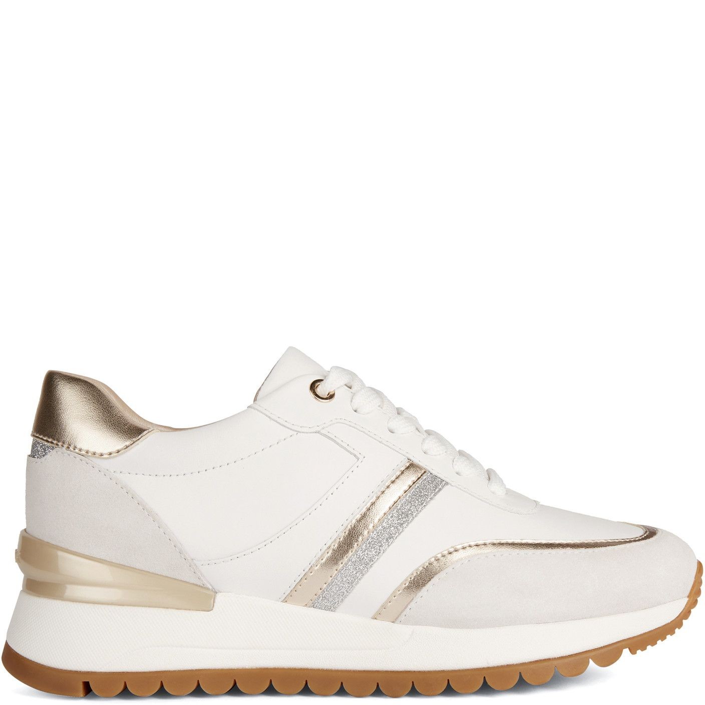 GEOX Sportiniai bateliai moterims, Balta, DESYA SPORT SHOES 2