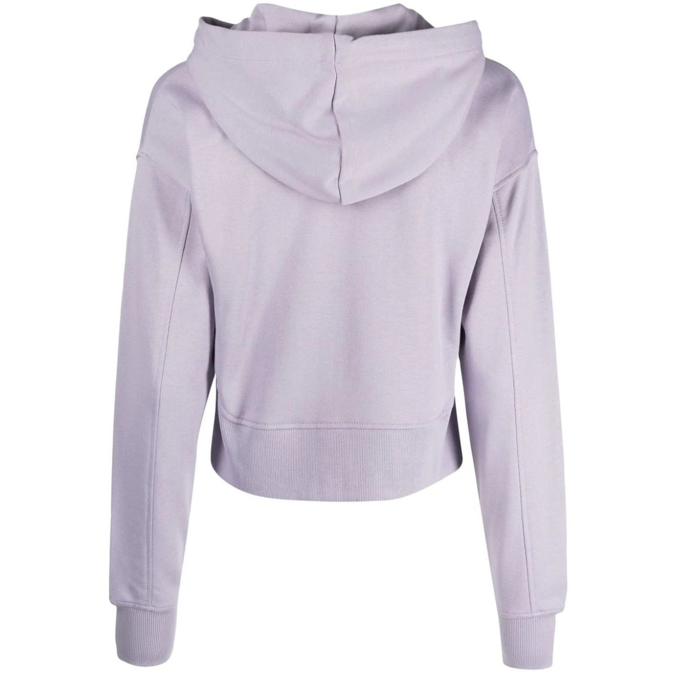 CALVIN KLEIN JEANS Džemperis moterims, purple, Rib mix tab hoodie 2