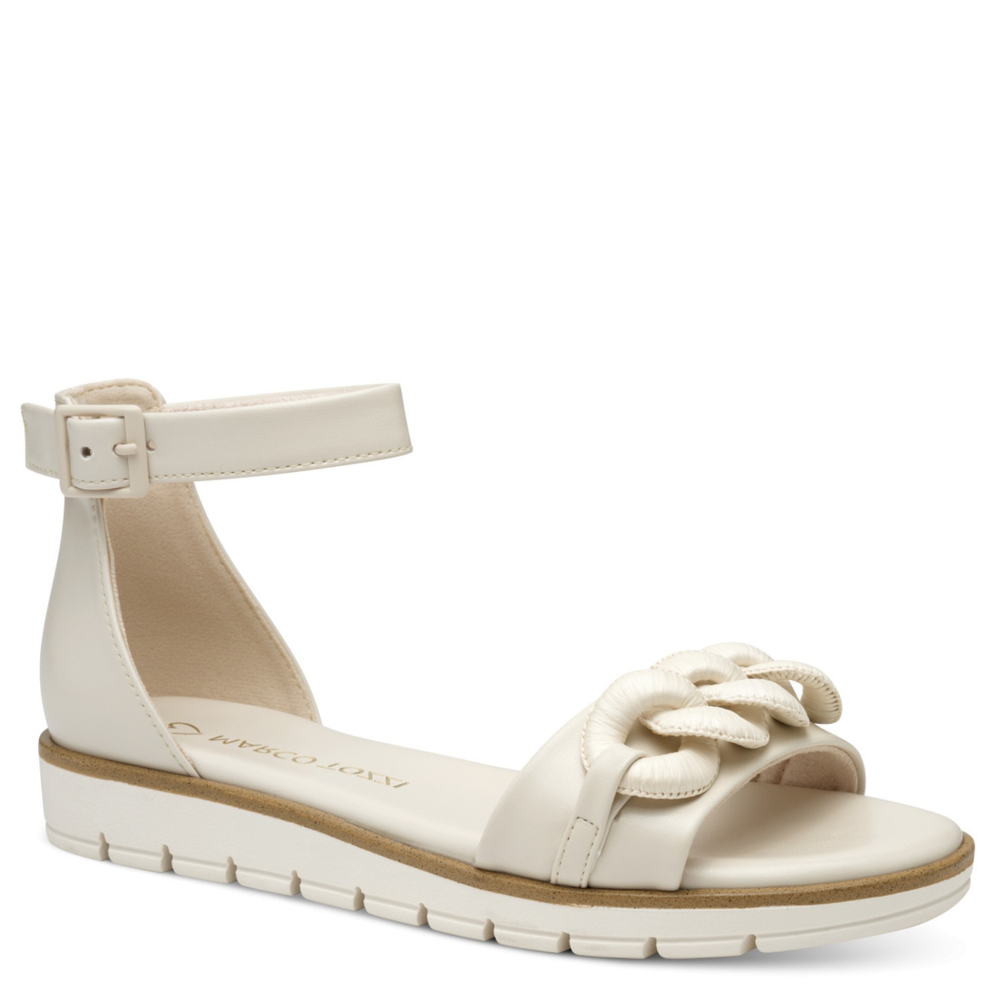 MARCO TOZZI Basutės moterims, Smėlio, Sandals 1