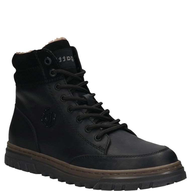 BUGATTI Aulinukai vyrams, Juoda, Booties 1