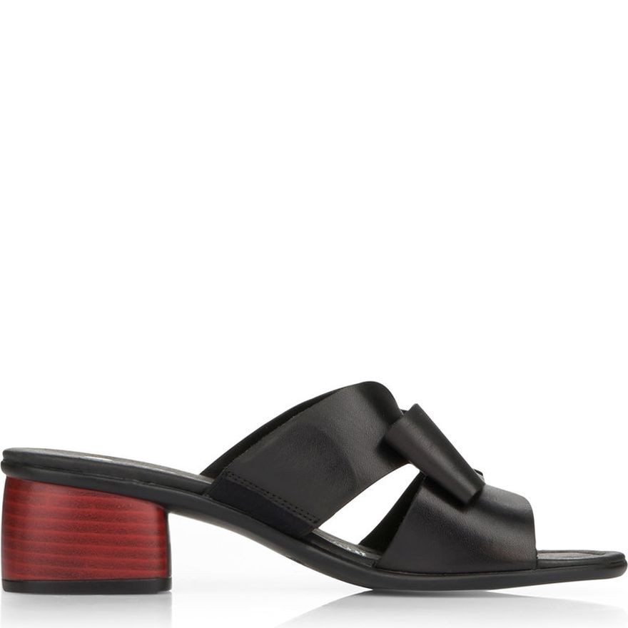 REMONTE Šlepetės moterims, Juoda 5