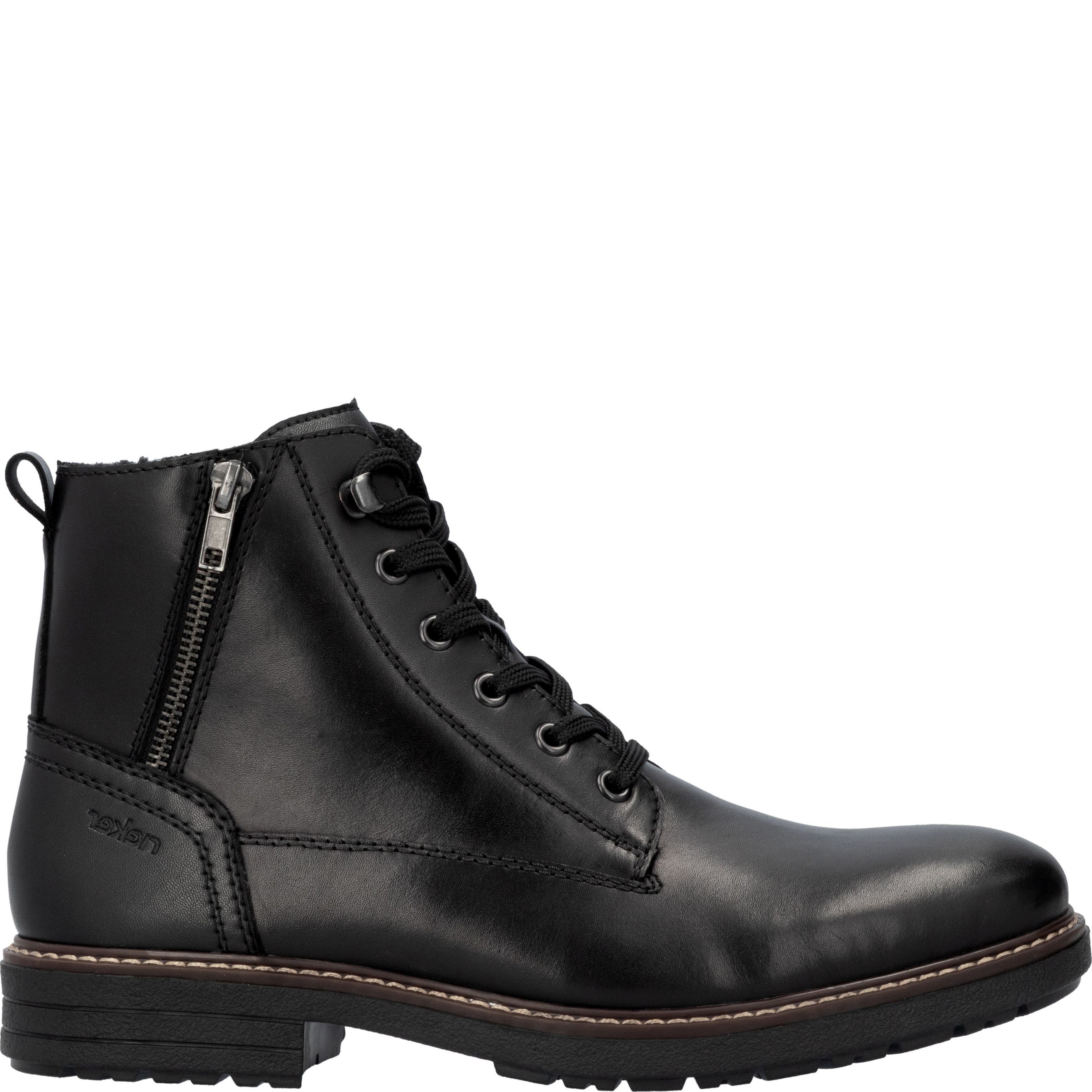 RIEKER Aulinukai vyrams, Juoda, Men's boots 4