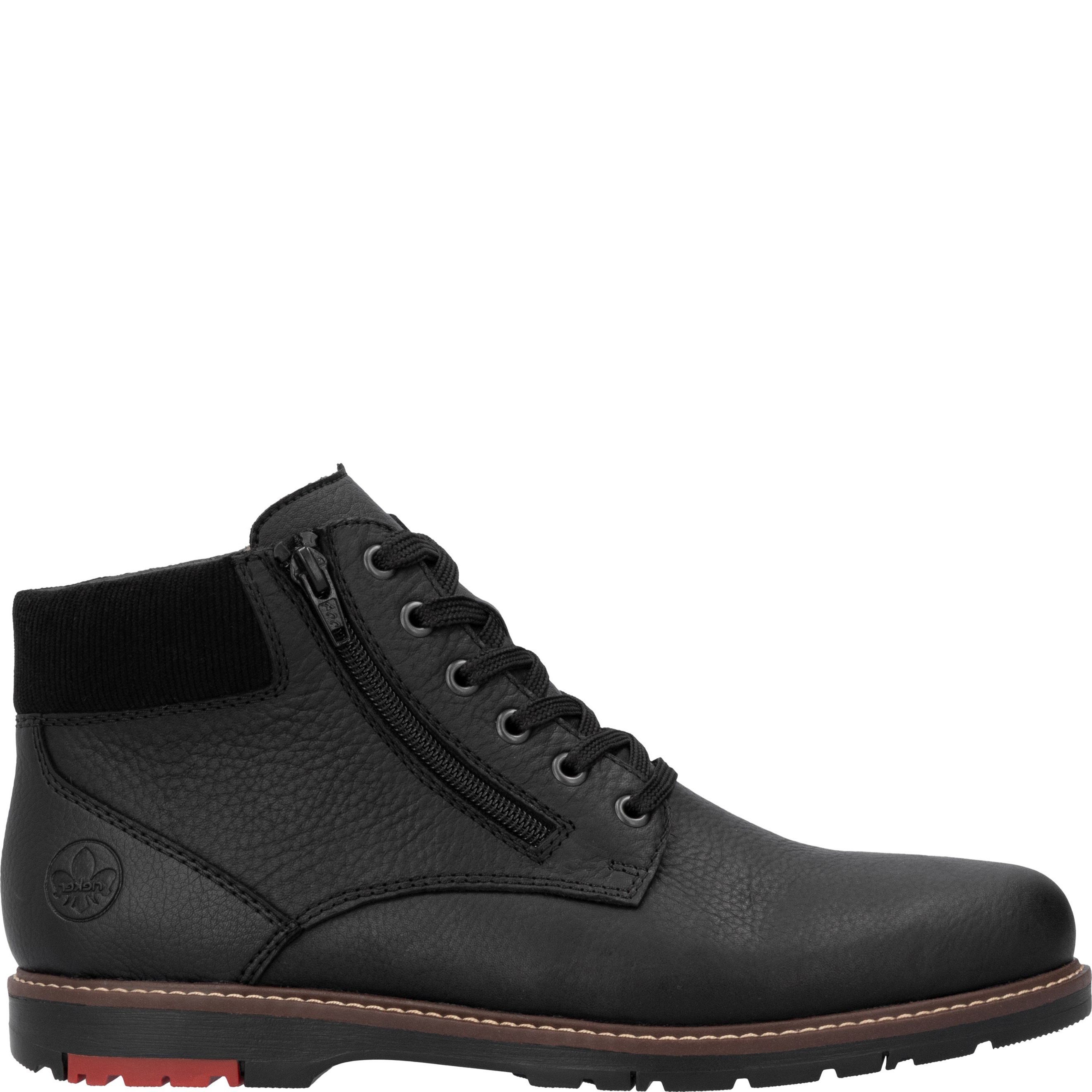 RIEKER Aulinukai vyrams, Juoda, Men's boots 4