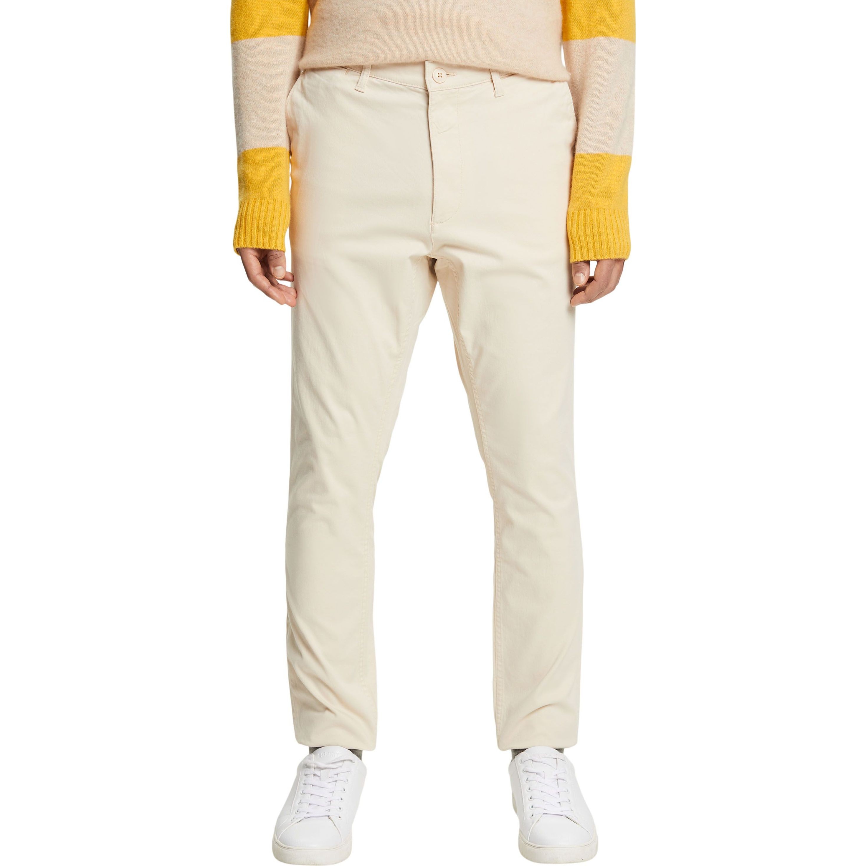 ESPRIT Kelnės vyrams, Smėlio, Slim Chino 2