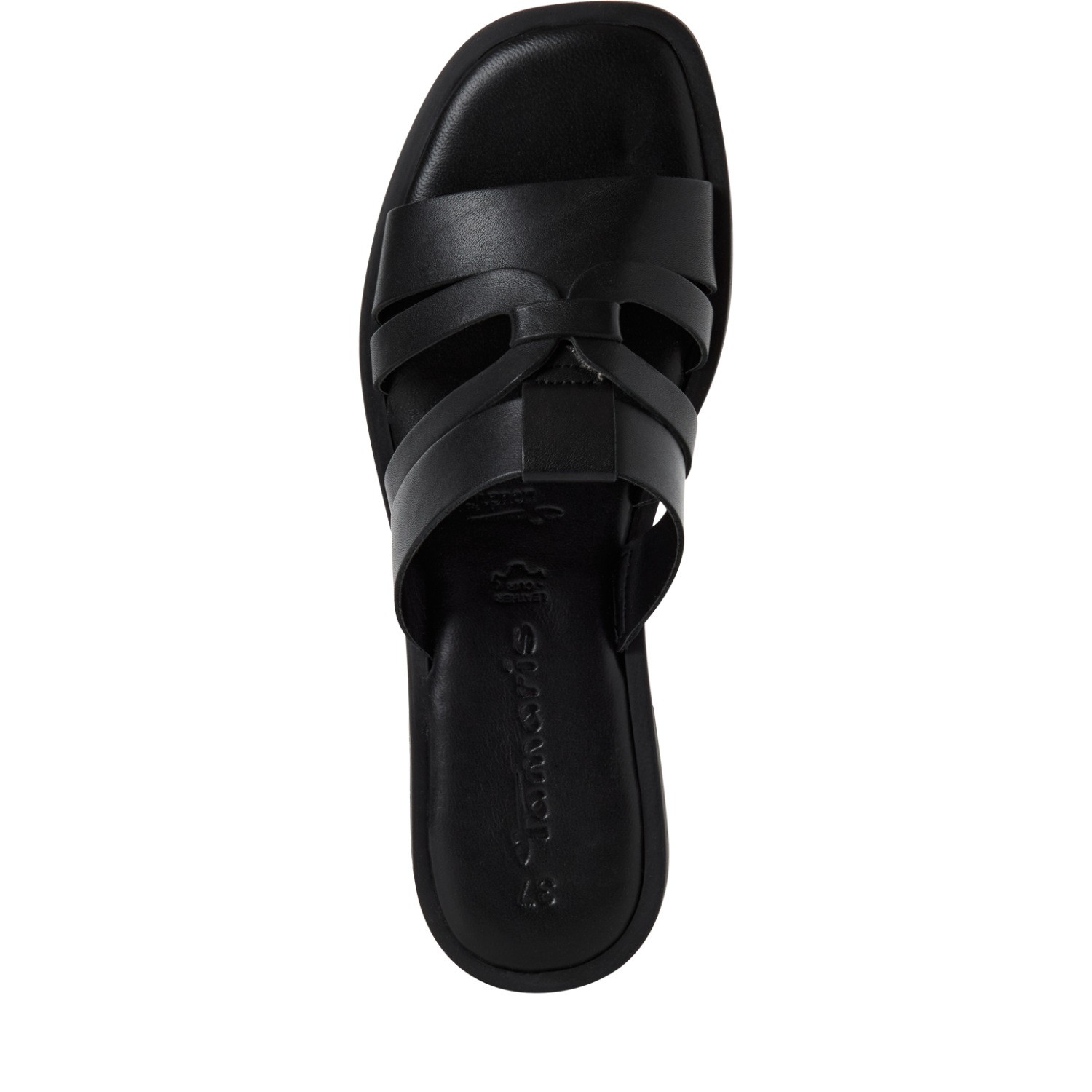 TAMARIS Šlepetės moterims, Juoda, Slippers 5