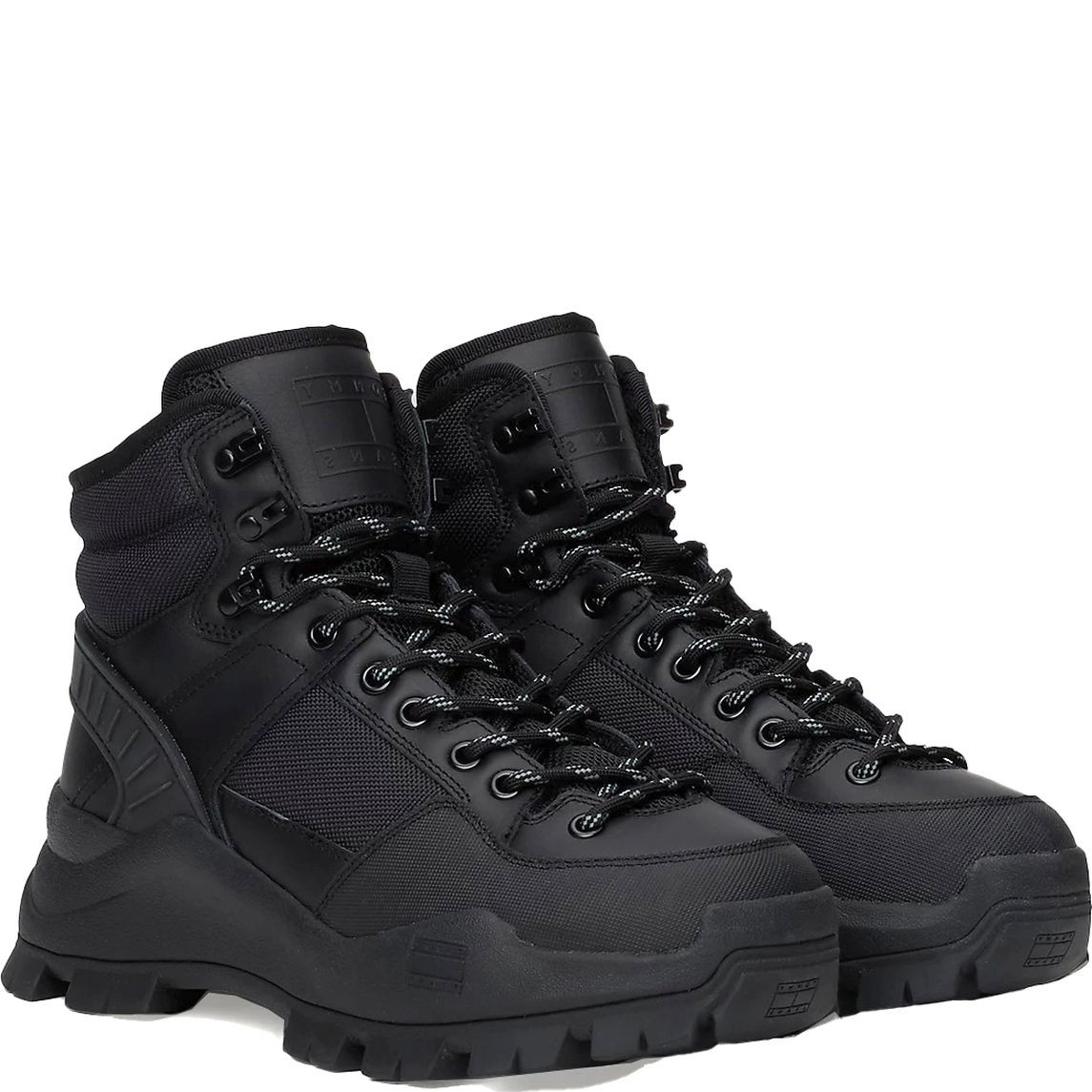 TOMMY JEANS Aulinukai moterims, Juoda, Hybrid boot 1