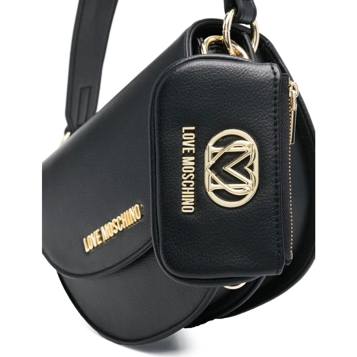 LOVE MOSCHINO Pirkinių krepšys moterims, Juoda, Tote bag 3