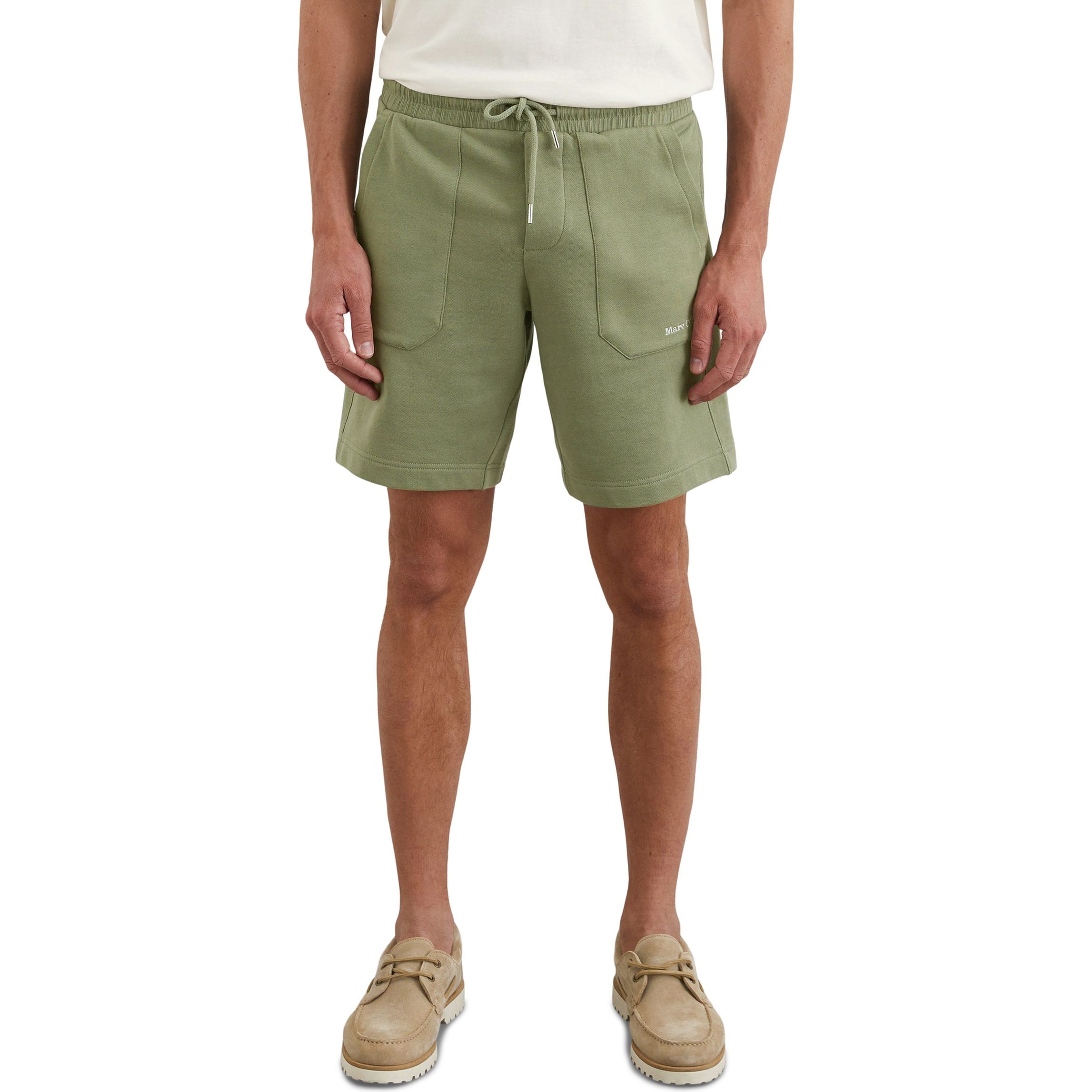 MARC O'POLO Šortai vyrams, Žalia, Shorts 523402417010 2