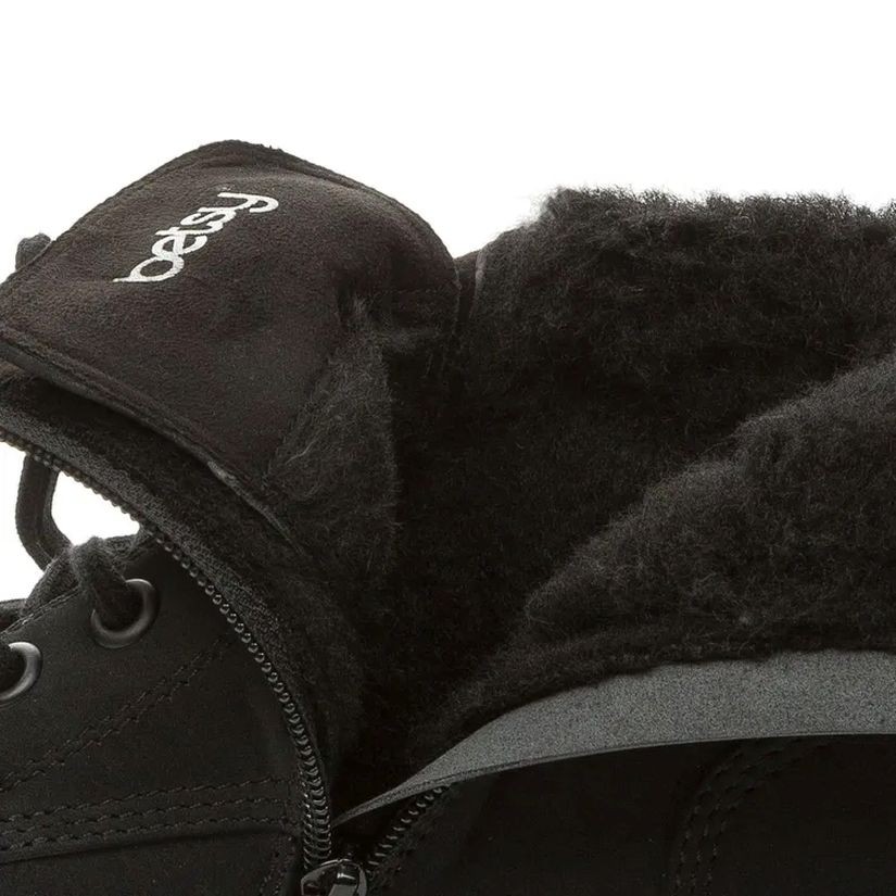 BETSY Aulinukai moterims, Juoda, Booties 4