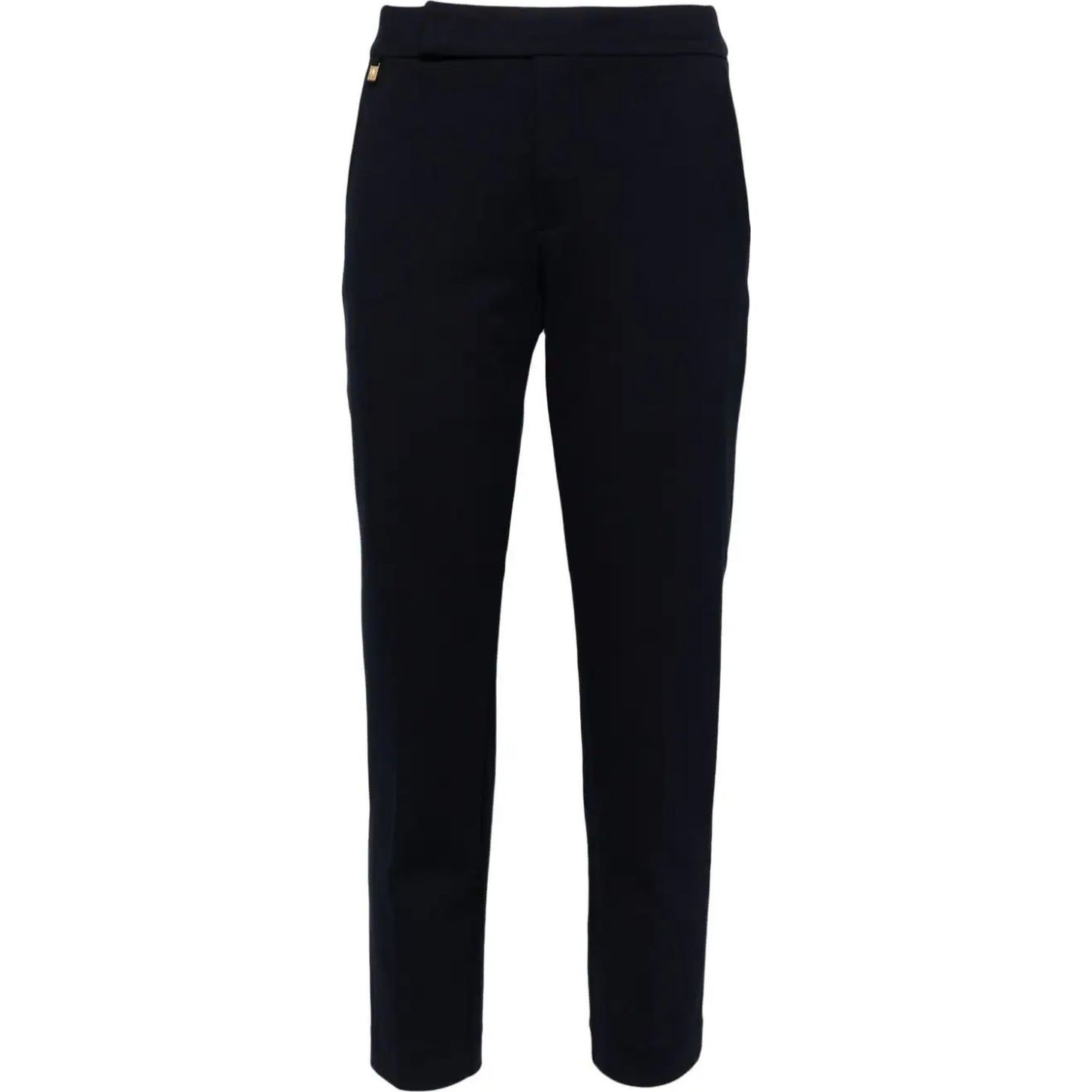 LAUREN RALPH LAUREN Formalios kelnės moterims, Juoda, Adom straight pant