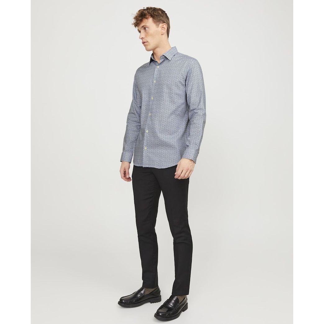 JACK & JONES Marškiniai vyrams, Mėlyna, Jprblanordshirts 4