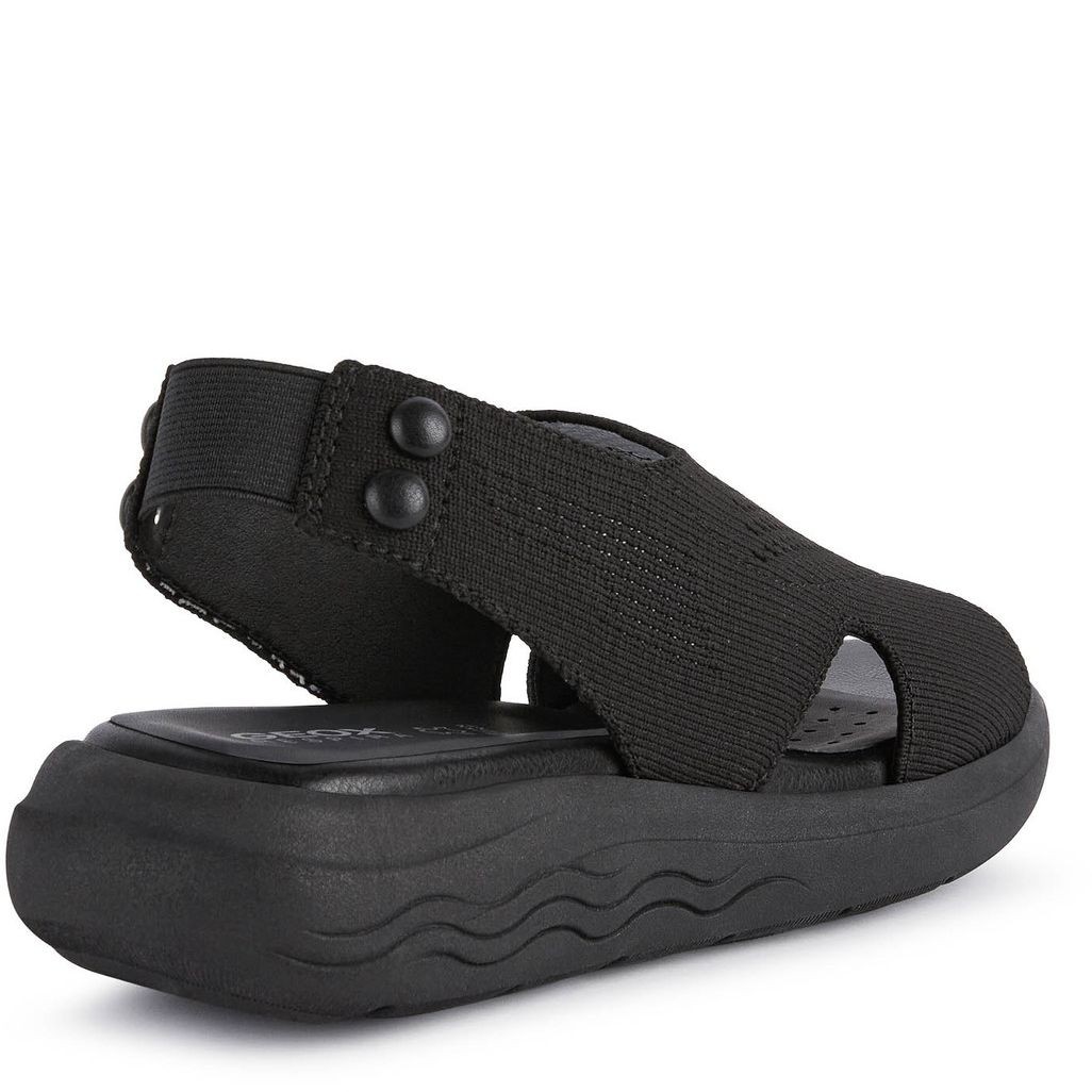 GEOX Basutės moterims, Juoda, SPHERICA EC5 SANDALS 4