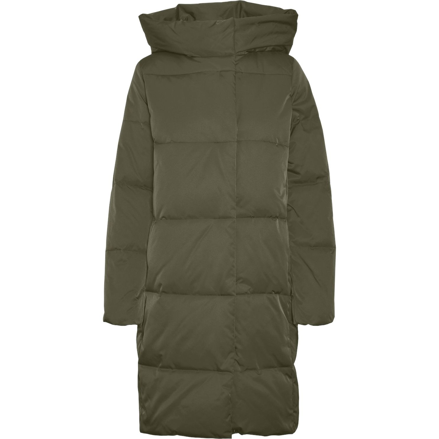 VERO MODA Pūkinis paltas moterims, Chaki, Stella coat 6