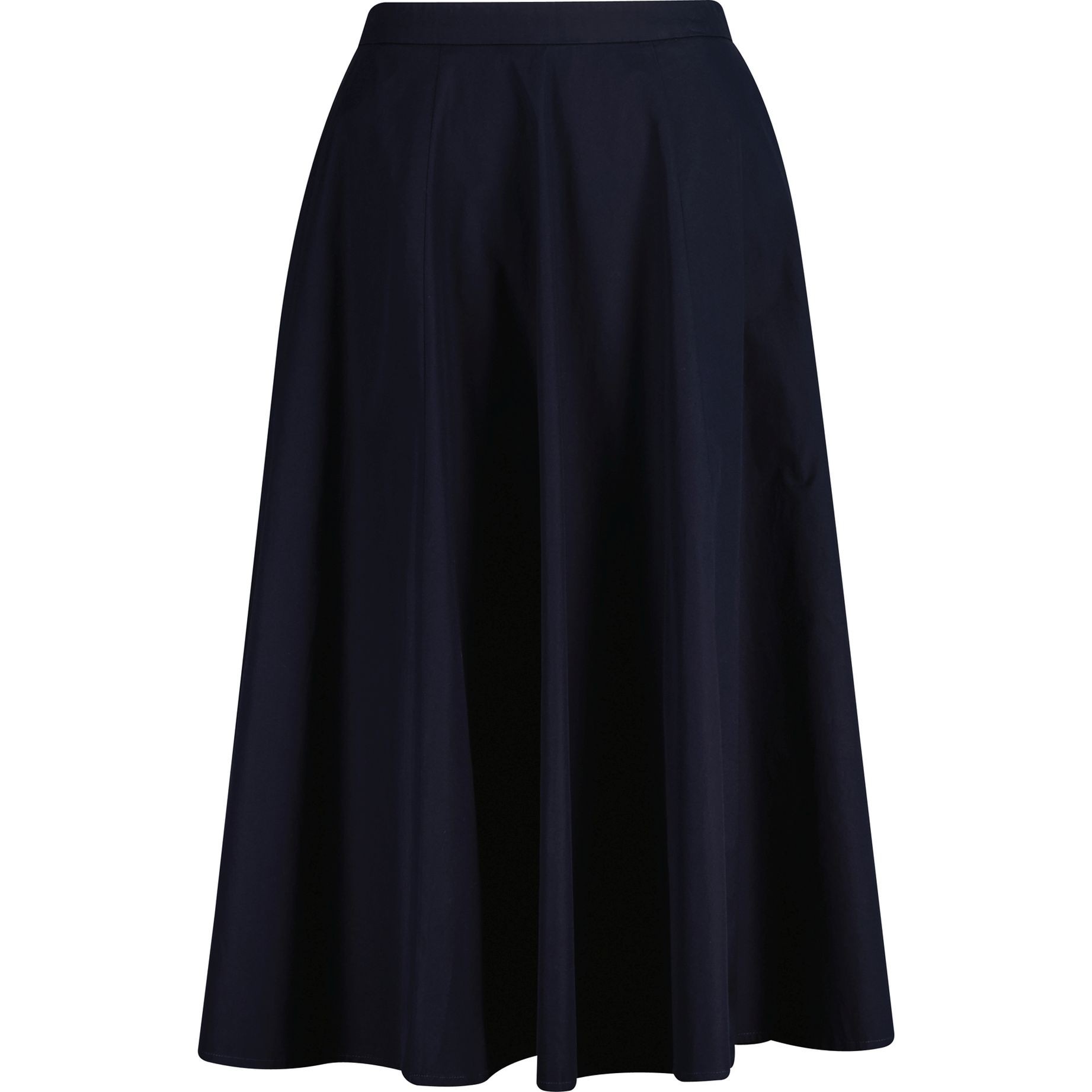 GANT Midi sijonas moterims, Mėlyna, Lightweight chino skirt 1