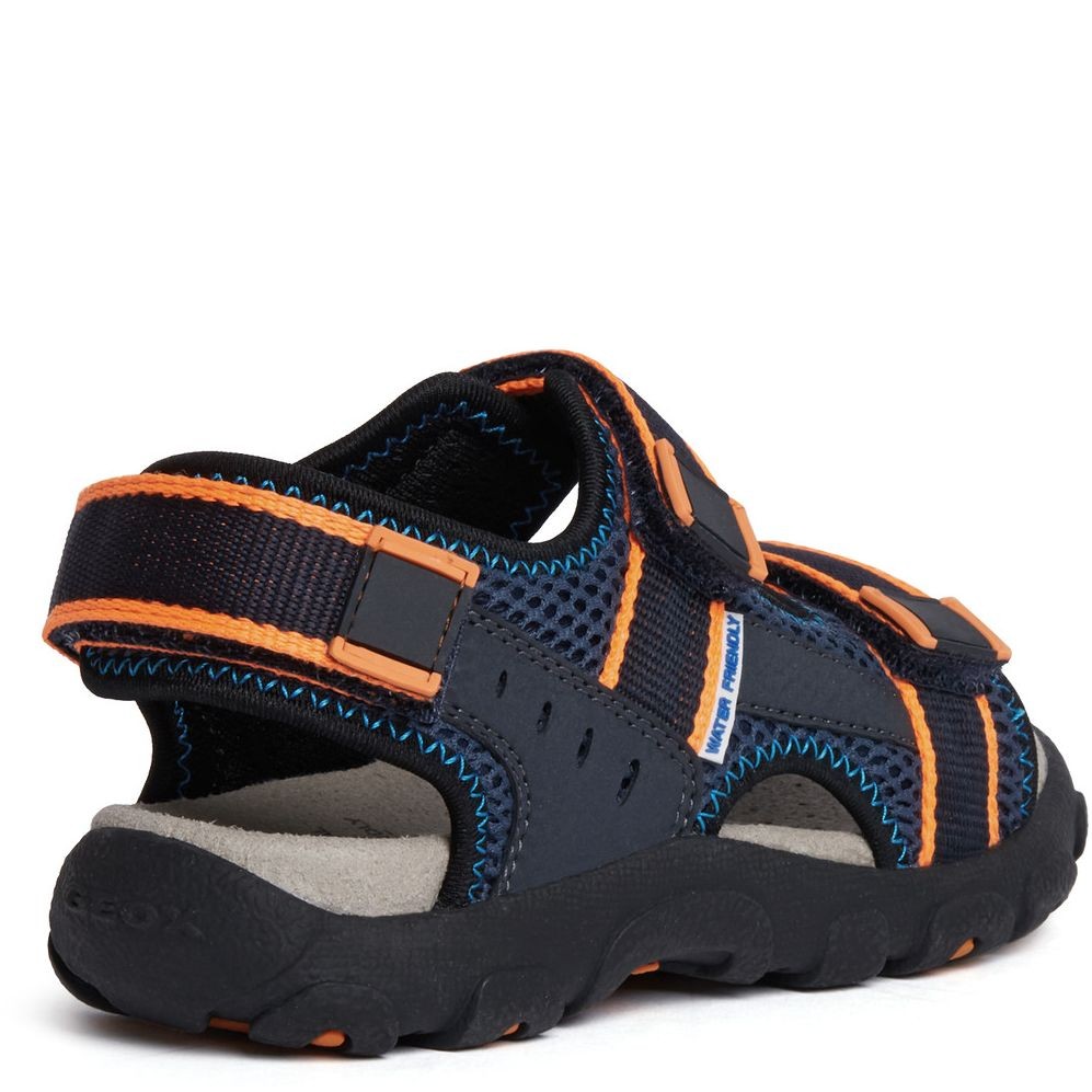 GEOX Basutės berniukams, Mėlyna, JR SANDAL STRADA 5