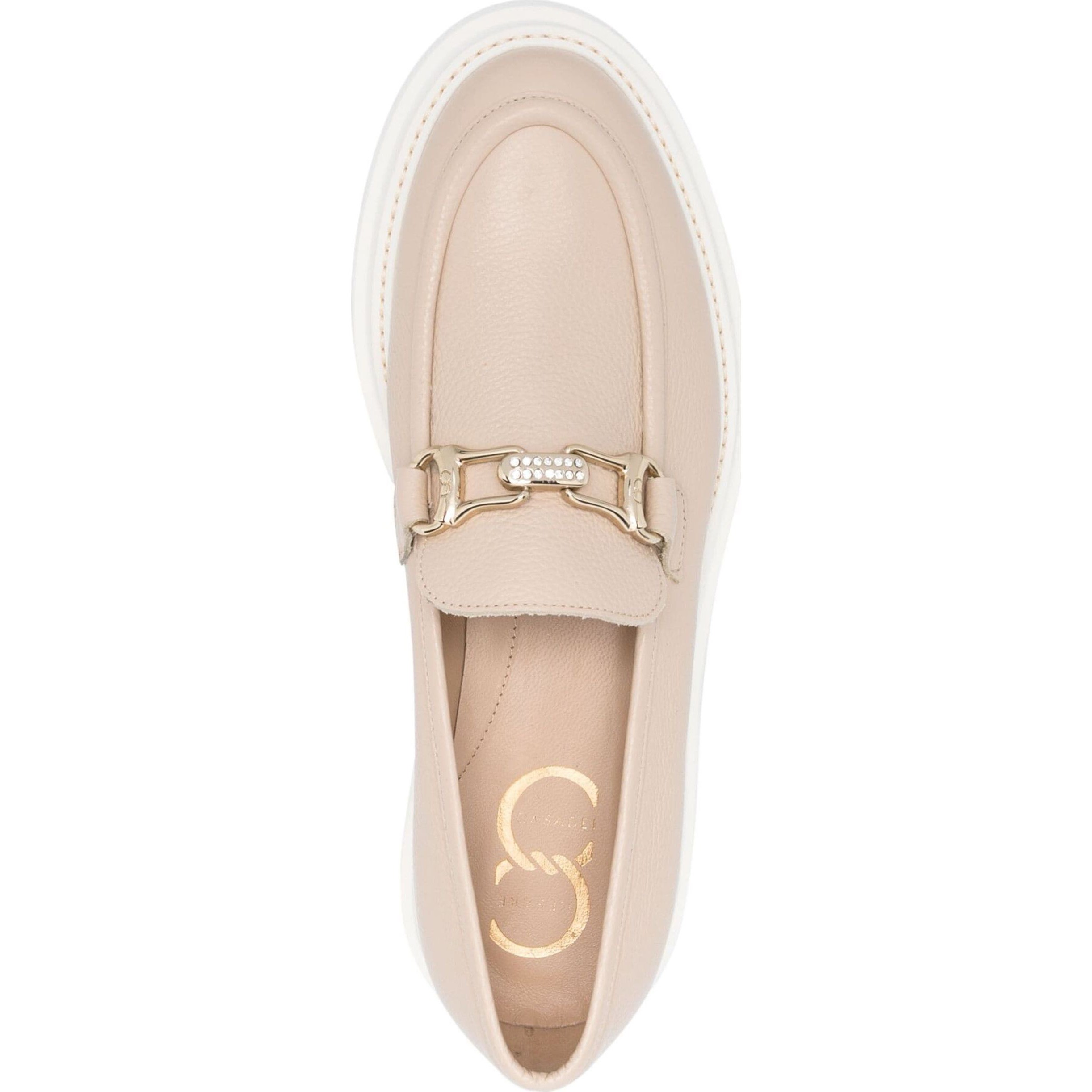 CESARE CASADEI Mokasinai moterims, Ruda, Mocassins 4