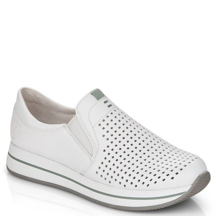 RIEKER Sportiniai bateliai moterims, Balta, SPORT SHOE 1