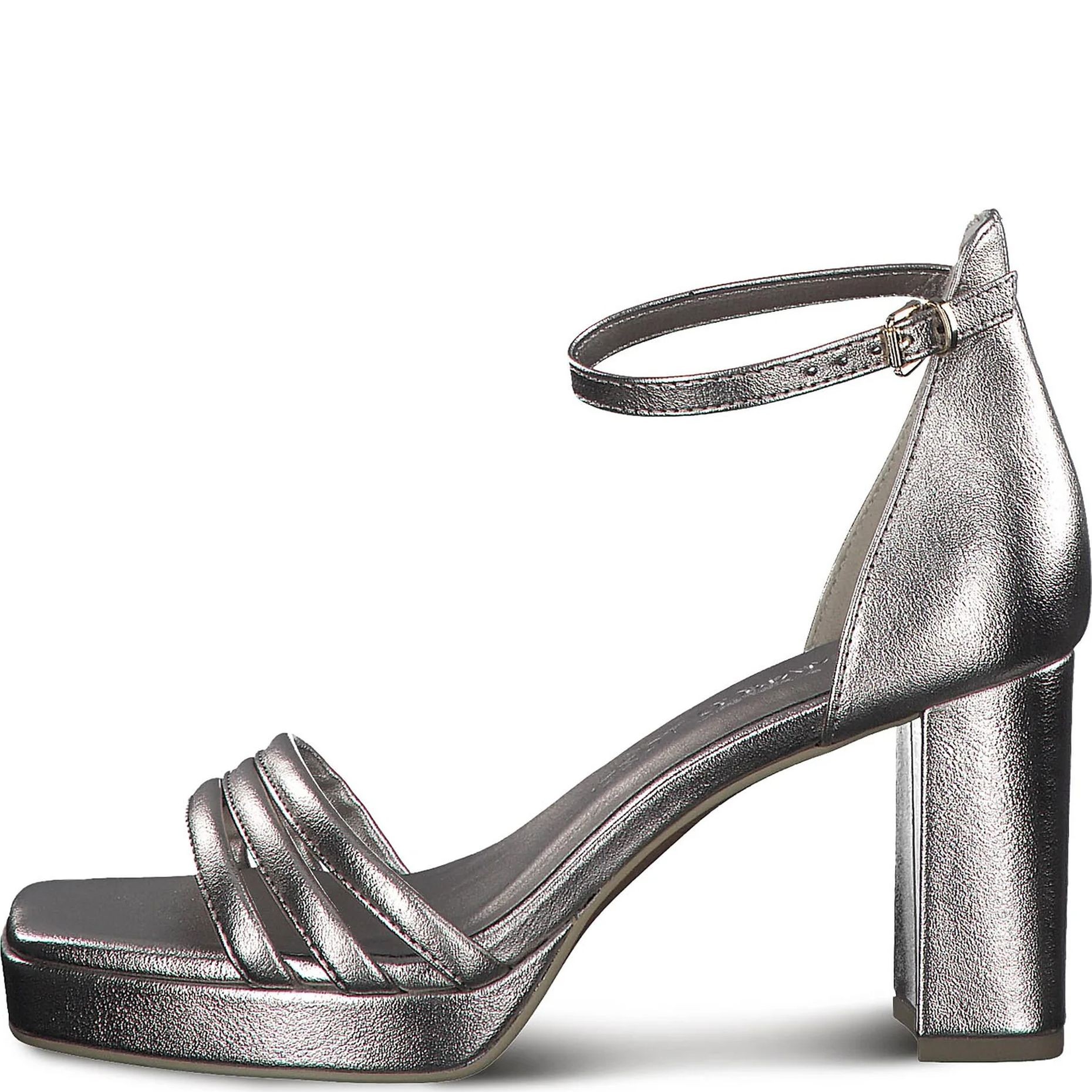 MARCO TOZZI Basutės moterims, Sidabrinė, SANDALS 3