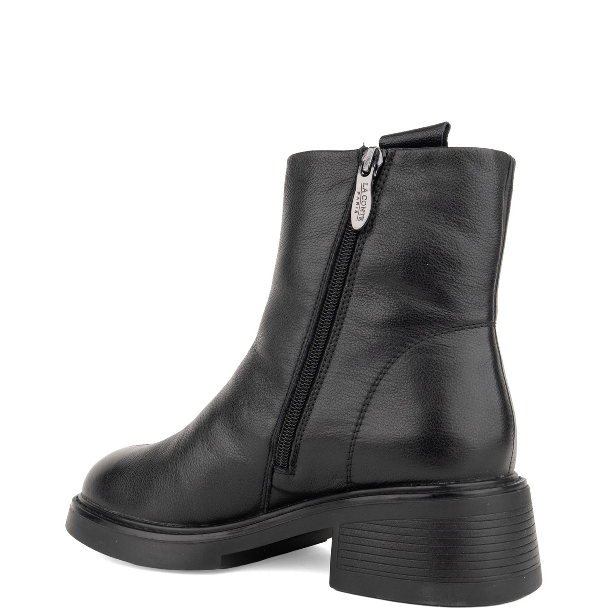 LA CONTE Aulinukai moterims, Juoda, Booties 3