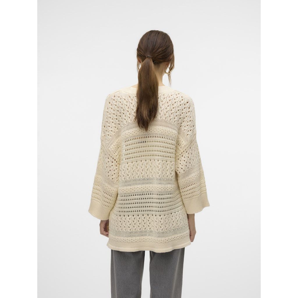 VERO MODA Kardiganas moterims, Baige, Capri open cardigan 4