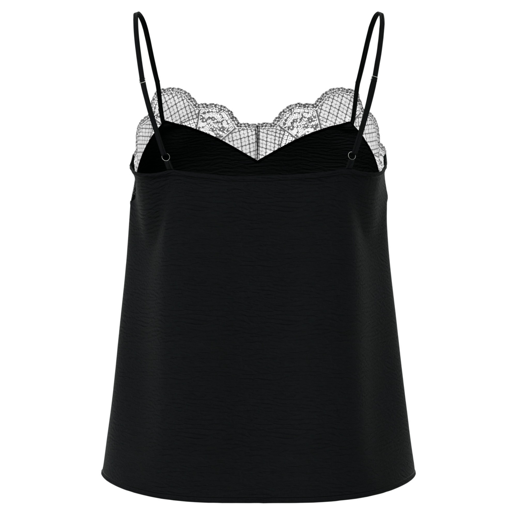 PIECES Marškiniai be rankovių moterims, Juoda, Tiffany 2