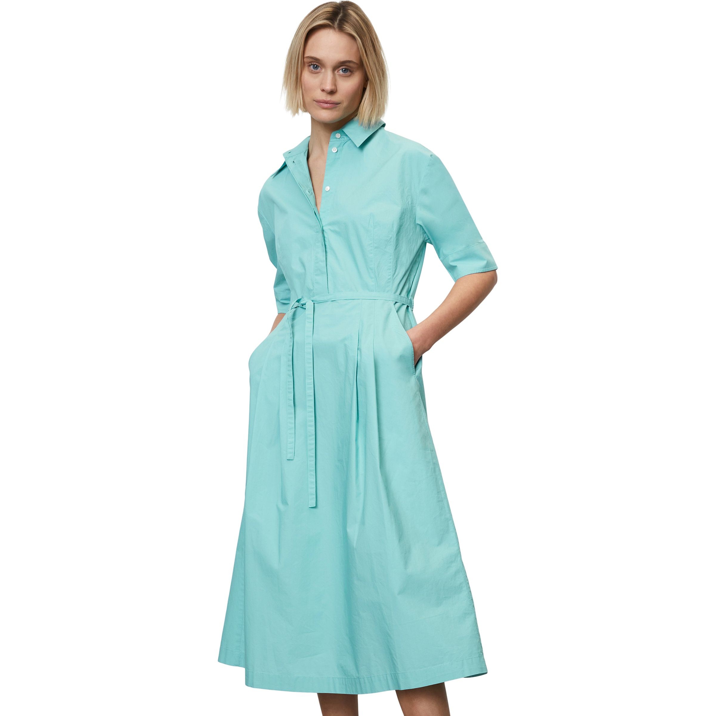 MARC O'POLO Midi suknelė moterims, Mėlyna 2