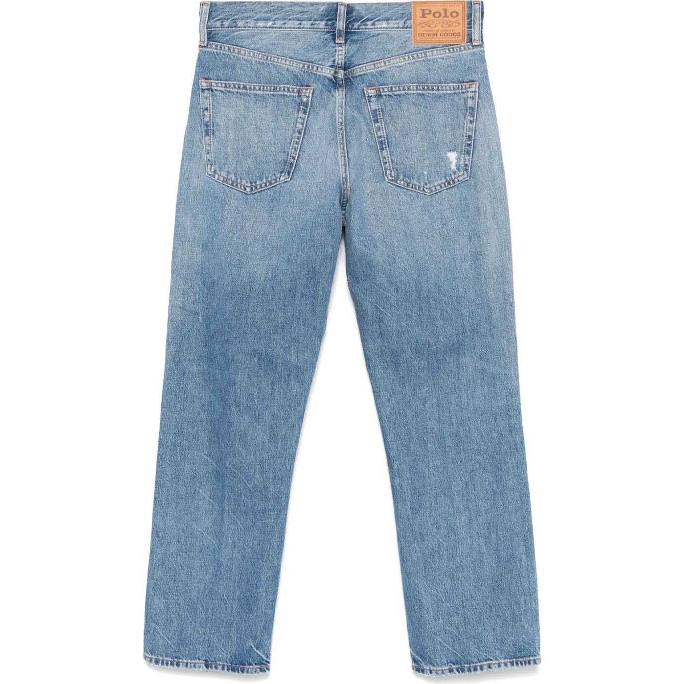 POLO RALPH LAUREN Tiesūs džinsai moterims, Mėlyna, Rlxd str crp-ankle-straight 2