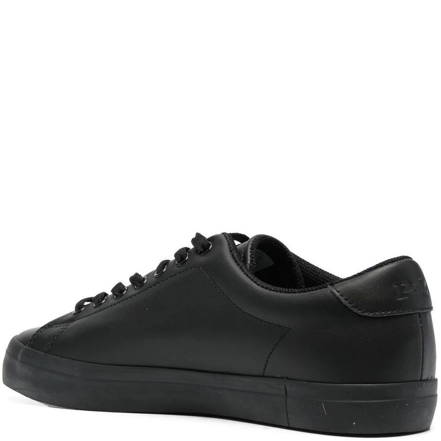 POLO RALPH LAUREN Sportiniai bateliai vyrams, Juoda, Longwood low top lace sneakers 3