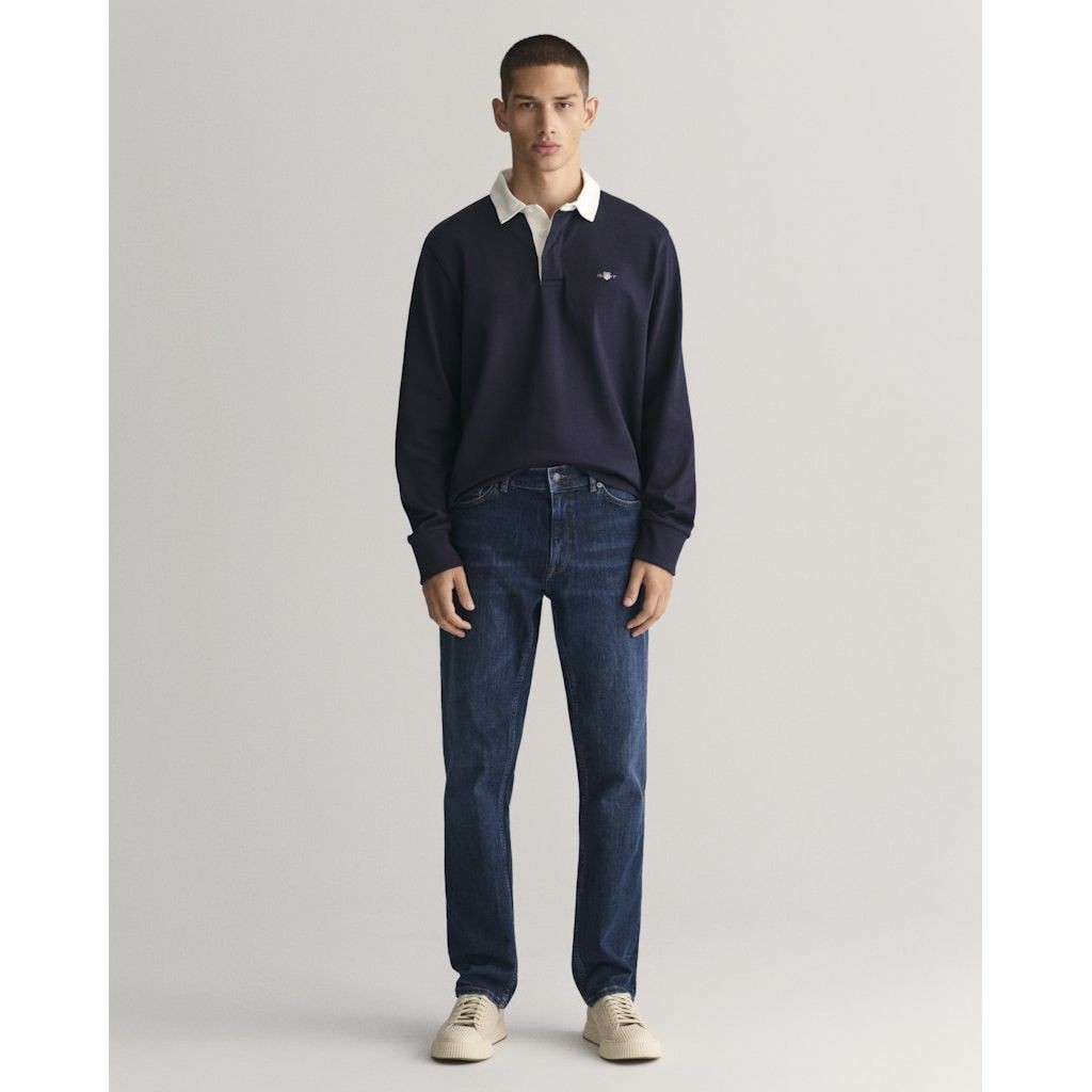 GANT Regular džinsai vyrams, Mėlyna, Regular Gant jeans 7