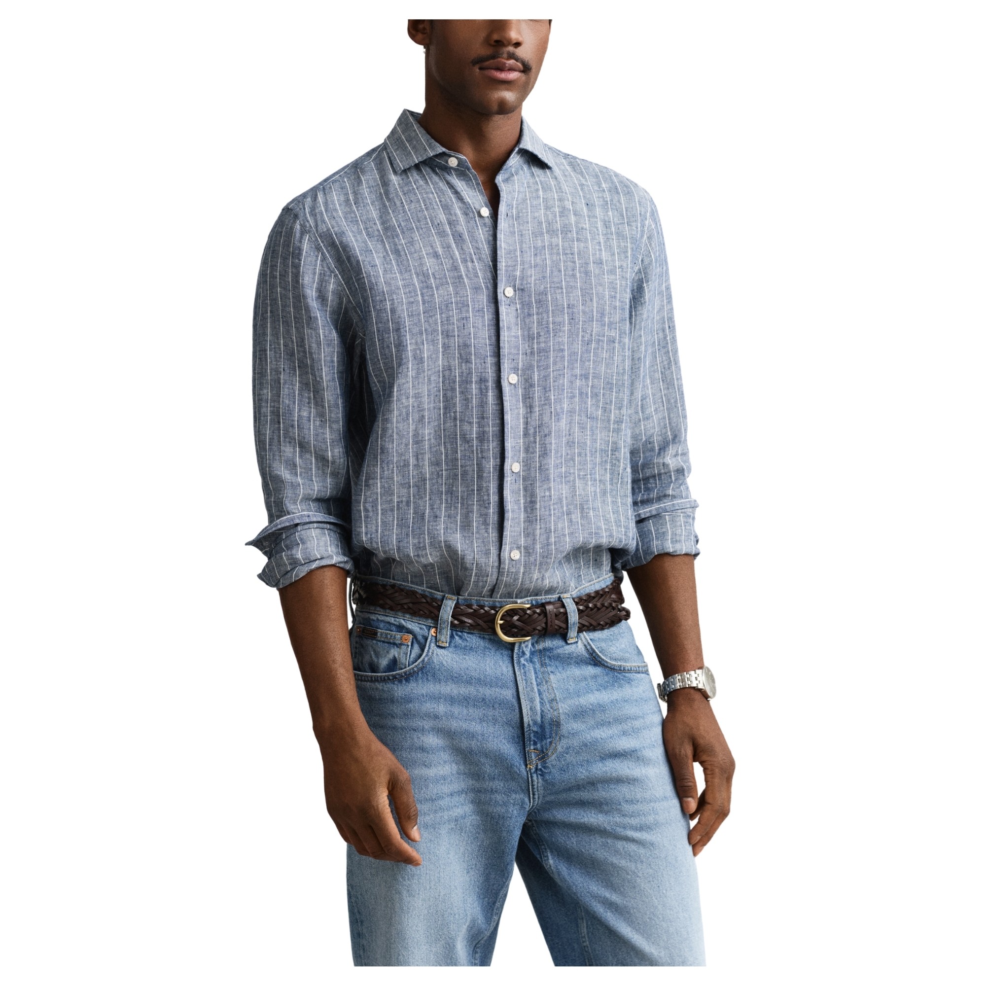 GANT Marškiniai ilgomis rankovėmis vyrams, Mėlyna, 3260048-423 shirts lon 2