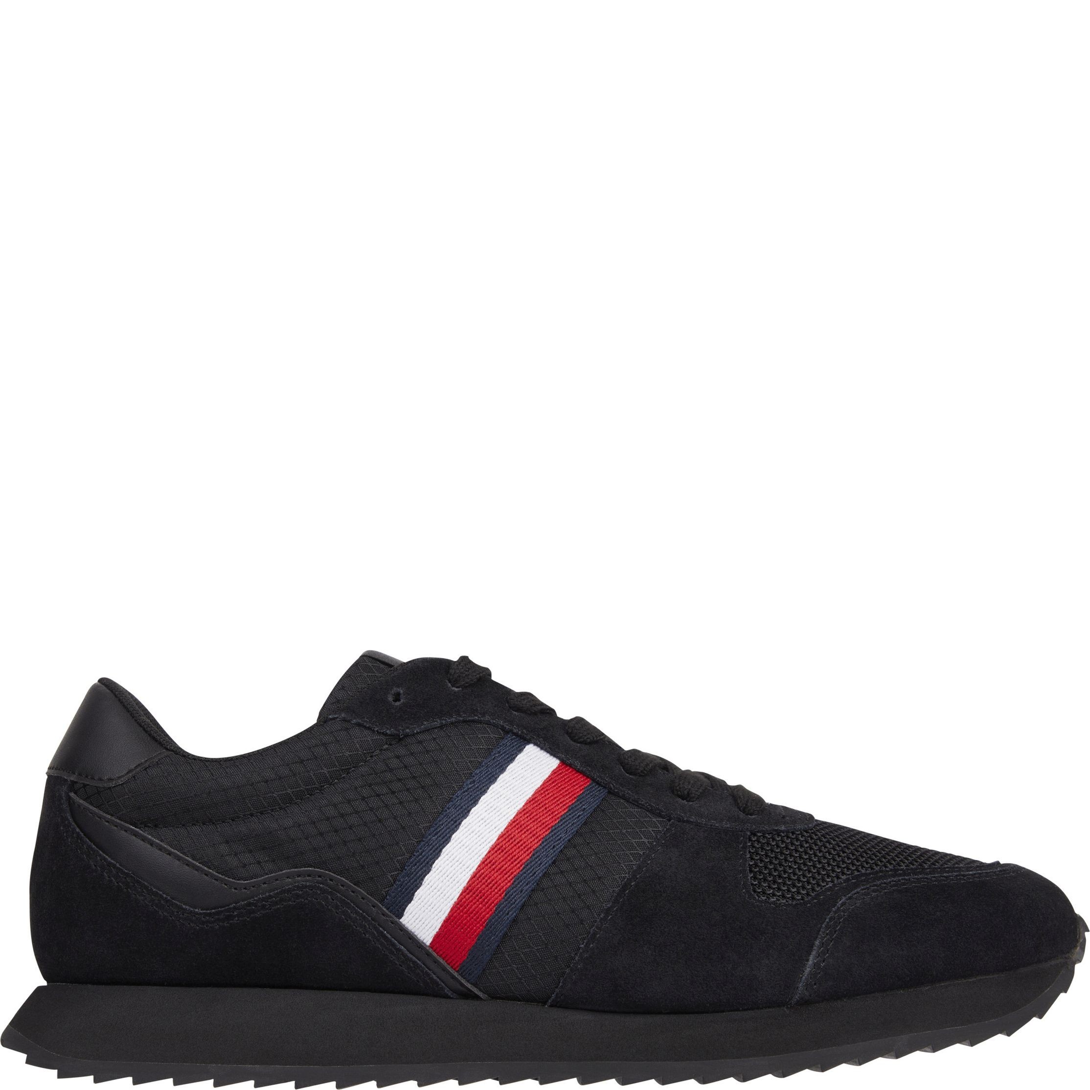 TOMMY HILFIGER Sportiniai bateliai vyrams, Juoda, Runner evo mix 2