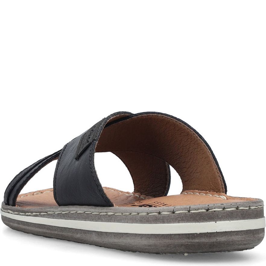 RIEKER Šlepetės vyrams, Juoda, Slippers 4