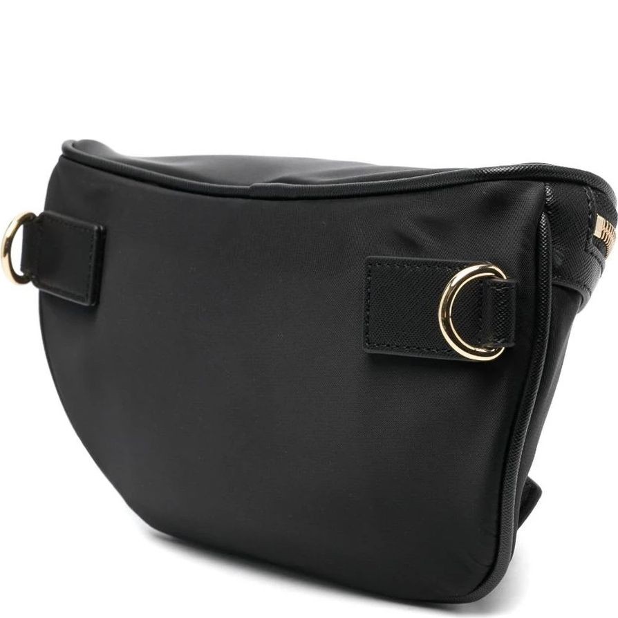 LOVE MOSCHINO Rankinė per juosmenį moterims, Juoda, Belt bag 2