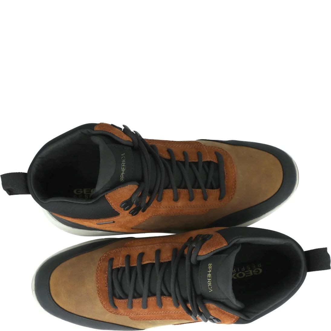 GEOX Aulinukai vyrams, Ruda, Spherica booties 4