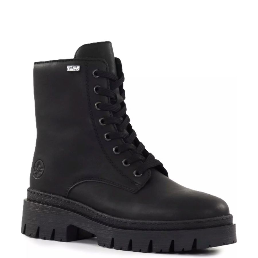 RIEKER Aulinukai moterims, Juoda, Booties 1