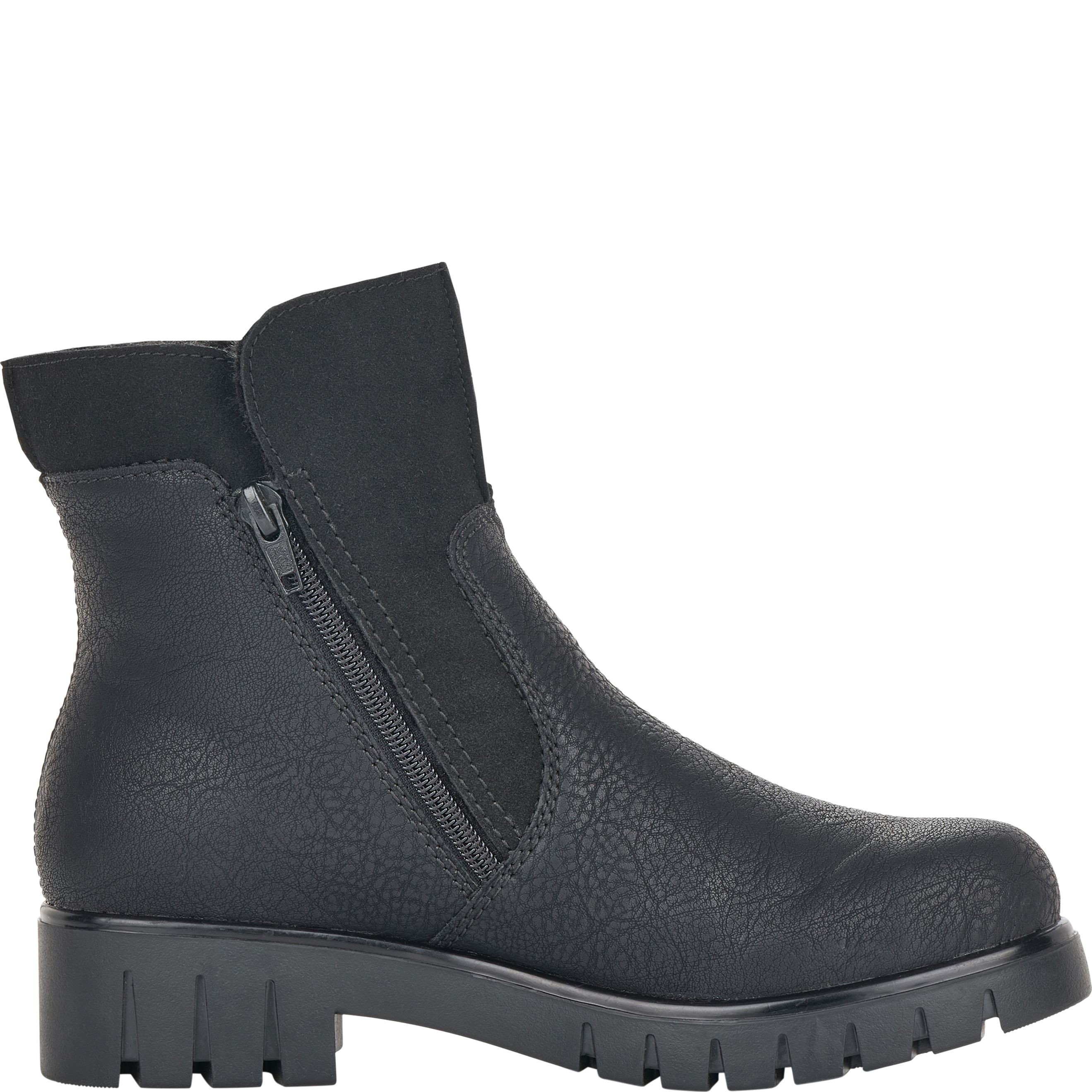 RIEKER Aulinukai moterims, Juoda 3