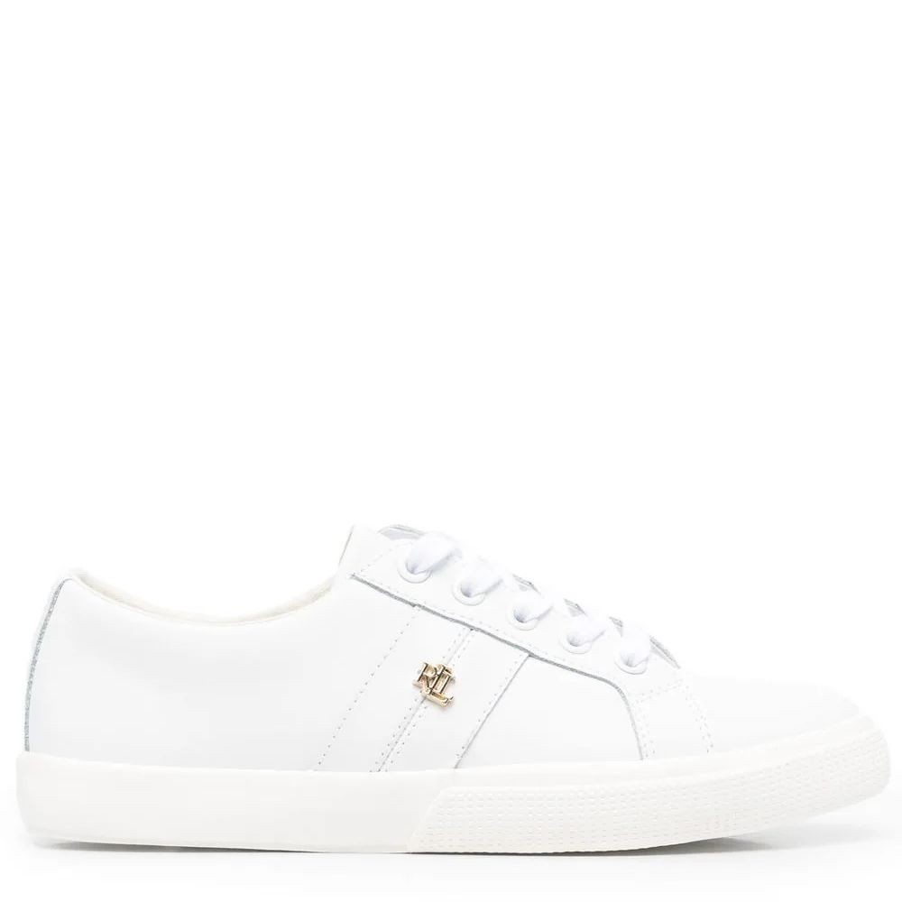 LAUREN RALPH LAUREN Sportiniai bateliai moterims, Balta, Janson ii sneakers 2