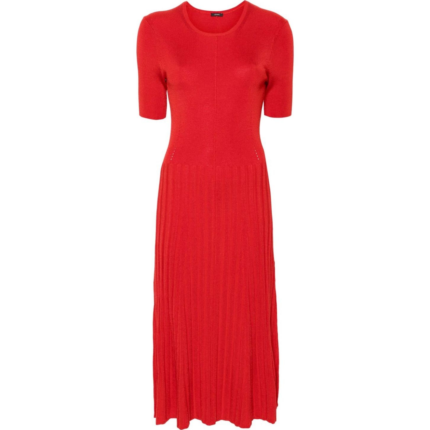 JOSEPH Maxi suknelė moterims, Raudona, Dress satiny rib